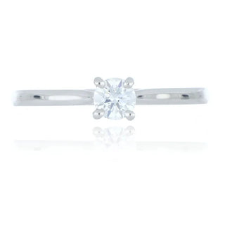 A&S Engagement Collection Platinum 0.30ct diamond solitaire ring