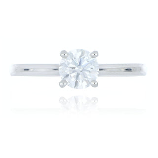 A&S Engagement Collection Platinum 0.80ct diamond solitaire ring