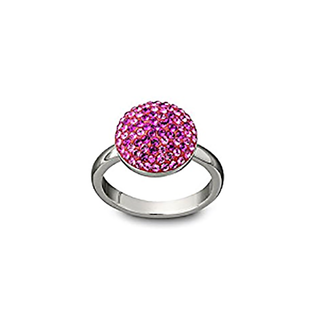 Swarovski Maggy Ring, Fushia Pink - Size 55
