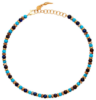 Giovanni Raspini Yellow Gold Plated Tuareg Small Necklace