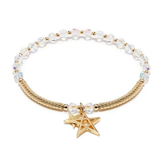 Annie Haak Gold Plated Harper Star Bracelet 17cm