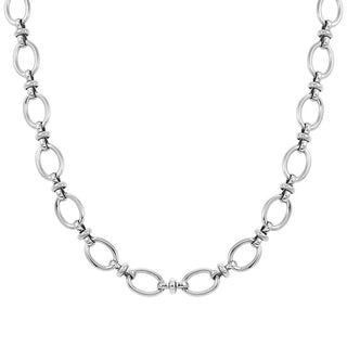 Nomination Stainless Steel Affinity Elaborate Central Link Chain Necklace