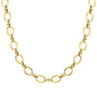 Nomination Stainless Steel and Yellow Gold PVD Colour Coated Finish Affinity Necklace