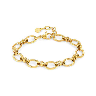 Nomination Stainless Steel and Yellow Gold PVD Coated Affinity Bracelet