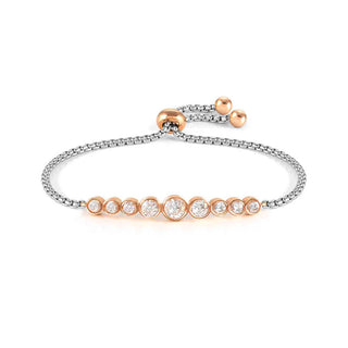 Nomination Stainless Steel and Rose Gold PVD Milleluci Bracelet