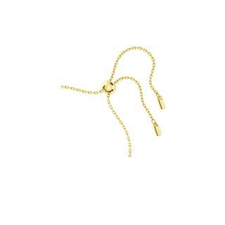 Swarovski Gold-Tone Plated Idyllia Green Clover Bracelet