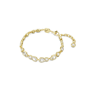 Swarovski Gold-Tone Plated Dextera Mixed Cut Bracelet