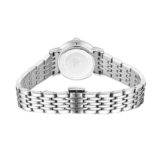Rotary 27mm Windsor Stainless Steel Mother-of-Pearl Diamond Quartz Watch
