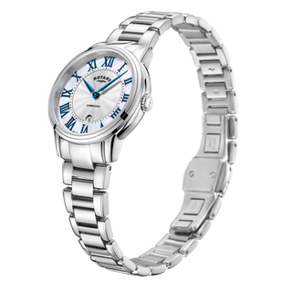 Rotary 30mm Stainless Steel Cambridge Mother-of-Pearl Quartz Watch