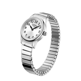 Rotary 24mm Stainless Steel Expander Quartz Watch