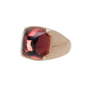Baccarat Rose Gold Plated Red Medicis Ring