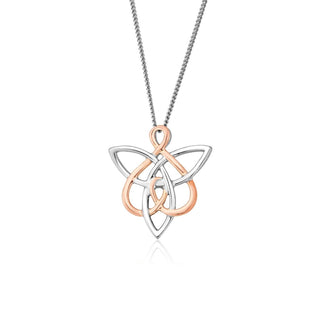 Clogau Silver Fairies Of Mine Necklace