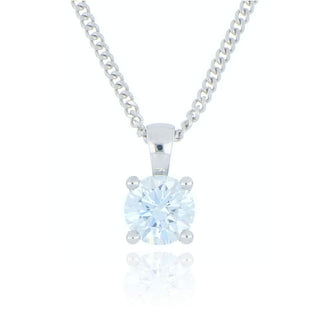 A&s Lab Grown Collection Platinum 1.01ct Lab Grown Diamond Necklace