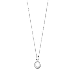 Georg Jensen Silver Infinity Necklace