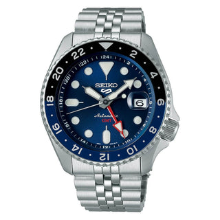 Seiko 5 Sports Gents Blueberry Gmt Automatic Watch