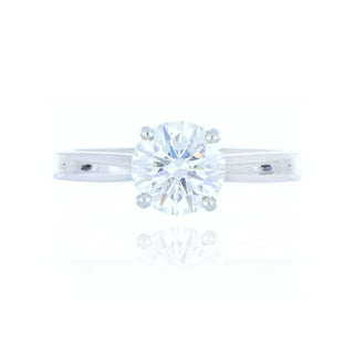 Platinum 1.53ct Diamond Solitaire Ring