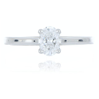 A&S Engagement Collection Platinum 0.60ct diamond solitaire ring