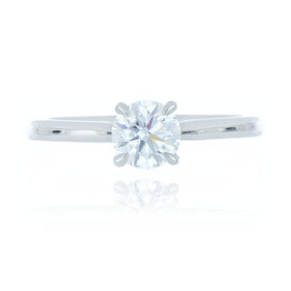 A&S Engagement Collection Platinum 0.80ct Diamond Solitaire Ring