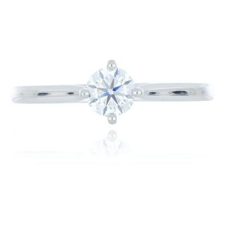 A&S Engagement Collection Platinum 0.50ct diamond solitaire ring
