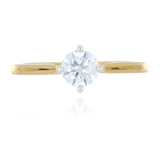 A&S Engagement Collection 18ct yellow gold 0.60ct diamond solitaire ring