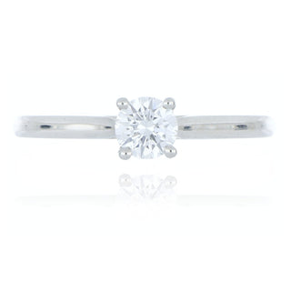 A&S Engagement Collection Platinum 0.40ct diamond solitaire ring