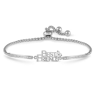 Nomination Jewellery Nomination Stainless Steel and Cubic Zirconia Milleluci Best Friend Bracelet 2522334