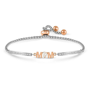 Nomination Jewellery Nomination Stainless Steel and Rose PVD Coated Milleluci Mum Bracelet 2522332