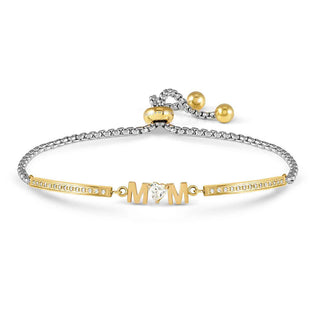 Nomination Jewellery Nomination Stainless Steel and Yellow PVD Coated Milleluci Mum Bracelet 2522333