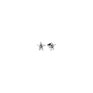 Giovanni Raspini Silver Small Starfish Stud Earrings