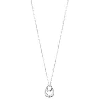 Georg Jensen Small Silver Offspring Necklace