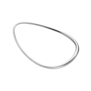 Georg Jensen Silver Slim Offspring Bangle