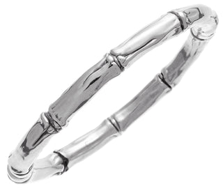 Giovanni Raspini Silver Bamboo Bangle