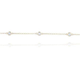 Fine Jewellery Jewellery 9ct Yellow Gold 0.26ct Diamond Set Bracelet 1106111