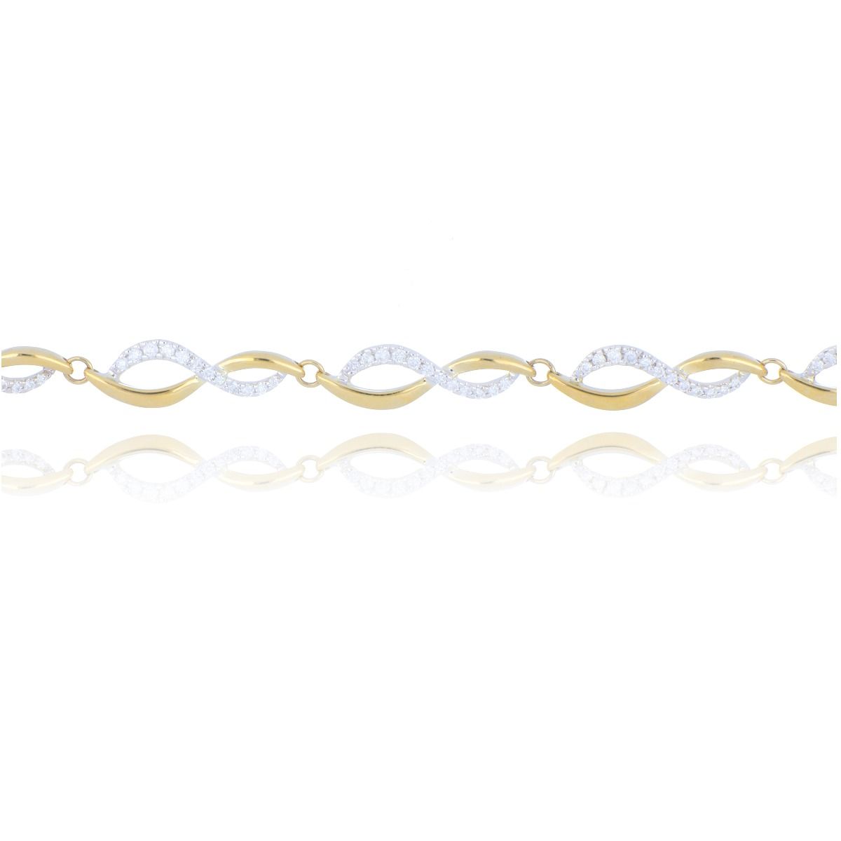 Diamond swirl new arrivals bracelet