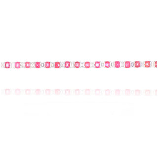 Fine Jewellery Jewellery 18ct White Gold 6.70ct Pink Spinel and Diamond Line Bracelet 1107143