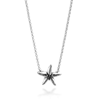 Giovanni Raspini Silver Starfish Jolie Necklace