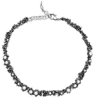 Giovanni Raspini Silver Anemone Necklace