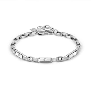 Nomination Jewellery Nomination Stainless Steel Manvision Chain Bracelet with Cubic Zirconia 2522366