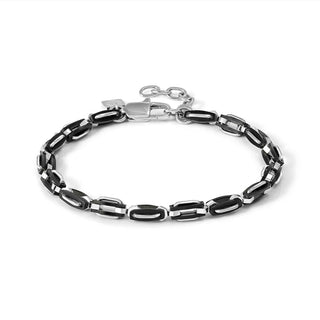 Nomination Jewellery Nomination Stainless Steel Chain Bracelet with Black PVD Details 2522368