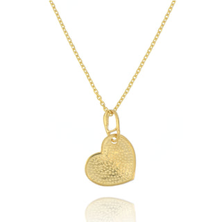 Fine Jewellery Jewellery 9ct Yellow Gold Heart Necklace 1412225