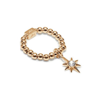 Annie Haak Gold Plated Astra Star Mini Charm Ring