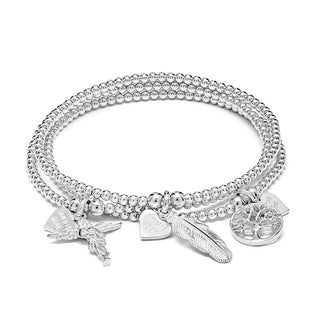 Annie Haak Silver Santeenie Bliss Stack 19cm