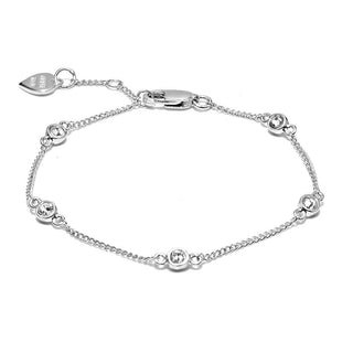 Annie Haak Edith Crystal Silver Bracelet