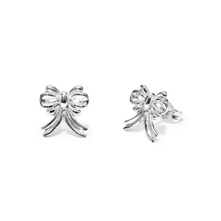 Annie Haak Jewellery Annie Haak Silver Victoria Bow Stud Earrings 1540880
