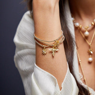 Annie Haak Jewellery Annie Haak Gold Plated Santeenie Wish Upon a Star Bracelet 19cm 1544507