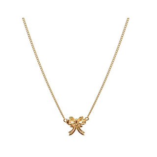 Annie Haak Jewellery Annie Haak Gold Plated Victoria Bow Necklace 1544675