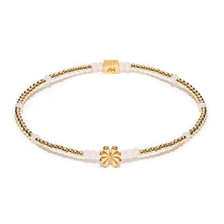 Annie Haak Jewellery Annie Haak Gold Plated Sweet Pea Daisy Bracelet 17cm 1544678