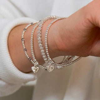 Annie Haak Jewellery Annie Haak Silver Santeenie Heart Bracelet 17cm 1546276
