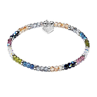 Annie Haak Jewellery Annie Haak Silver Crystal Shimmer Bracelet 19cm 1546282