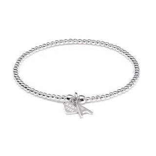 Annie Haak Jewellery Annie Haak Silver Santeenie Initial 'K' Charm Bracelet 17cm 1546313